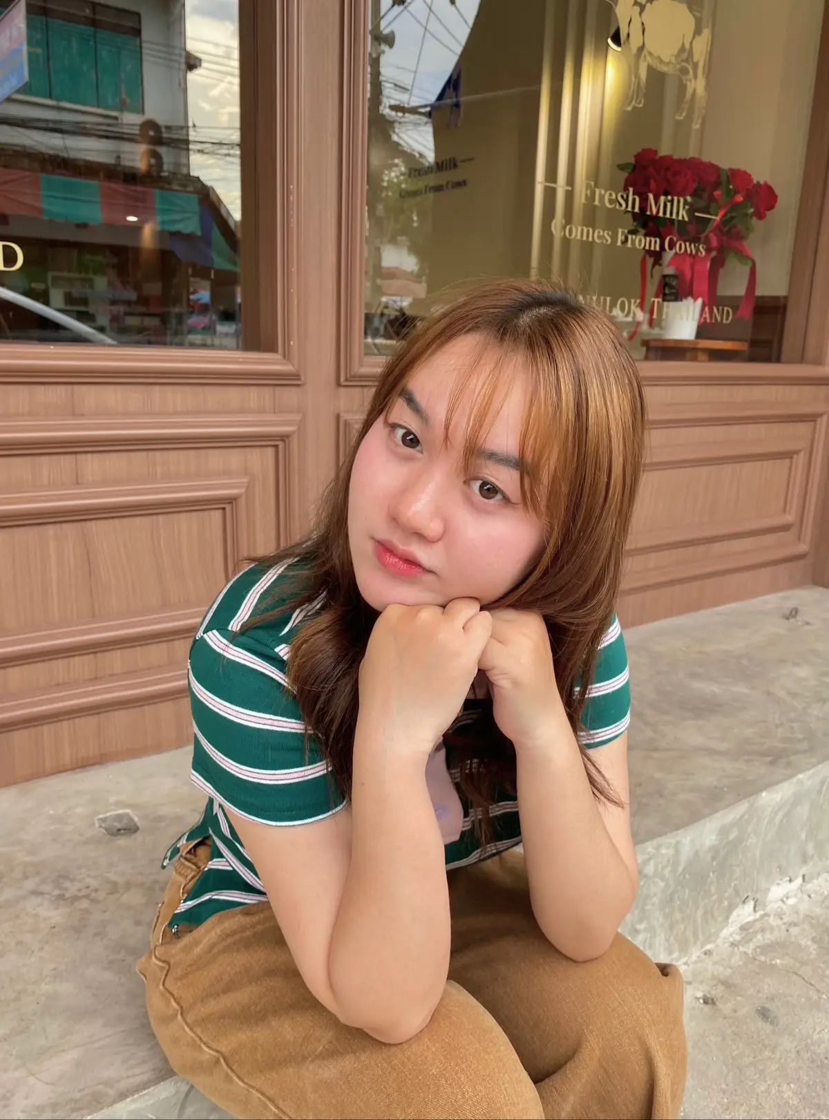 #OOTD #ootdสาวอวบ #ไปคาเฟ่ #มาเตอร์คาวส์ #mothercows #คาเฟ่เปิดใหม่ #พิษณุโลก 