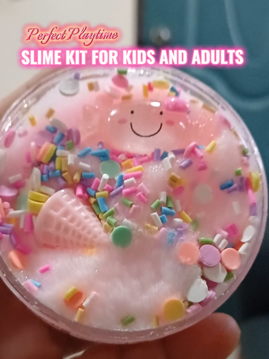 Slime Kit Candy for Kids and Adult.#slime #slimey #slimekit #slimeforkids #playtime #toys #giftideas #gift #presents #tiktokfinds #mamjuliad 