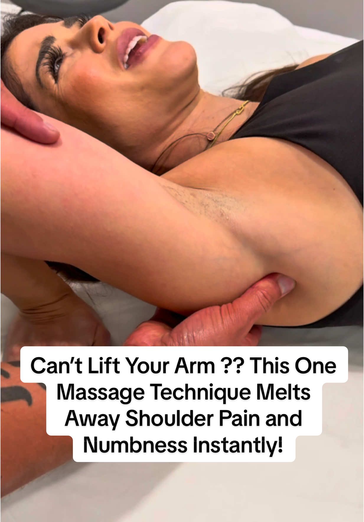 Can’t Lift Your Arm? This One Massage Technique Melts Away Shoulder Pain and Numbness Instantly!” Are you waking up with numb fingers, tingling arms, or that deep ache in your shoulder that just won’t go away? You could be one session away from total relief. We’re not talking about your average rub-down—this is Kinesio-Neuro Massage, targeting the real root of shoulder tension: nerve compression, muscle imbalance, and blocked meridians. Clients say it feels like “a weight lifted off their body” and “a zap of energy down the arm that brings feeling back instantly.” No pills. No surgery. Just advanced hands-on therapy that works. If your shoulder pain is ruining your sleep, mood, and workouts—this is your sign. DM “SHOULDER RELIEF” to book your transformation session now! #ShoulderPainRelief #NumbnessSolution #NeuroMassage #KinesiologyMassage #FrozenShoulderFix #TMJtoToes #NerveRelease #ViralMassage #KinezioMagic #NaturalPainRelief #PainFreeLiving #MassageTherapyWorks #MeridianHealing #WellnessHack #HolisticRelief #TriggerPointTherapy #instantrelief #shoulderworkout #shoulderpain #shoulderpainrelief #arm #armpain #MassageTherapy #frozenshoulder #WellnessTips #kinesiology 