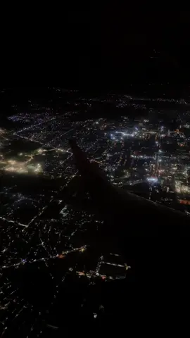 City light medan #night #fly #airplane #fyp 