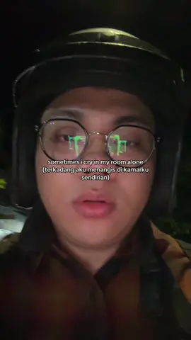 berat menjalani semua nya sendirian