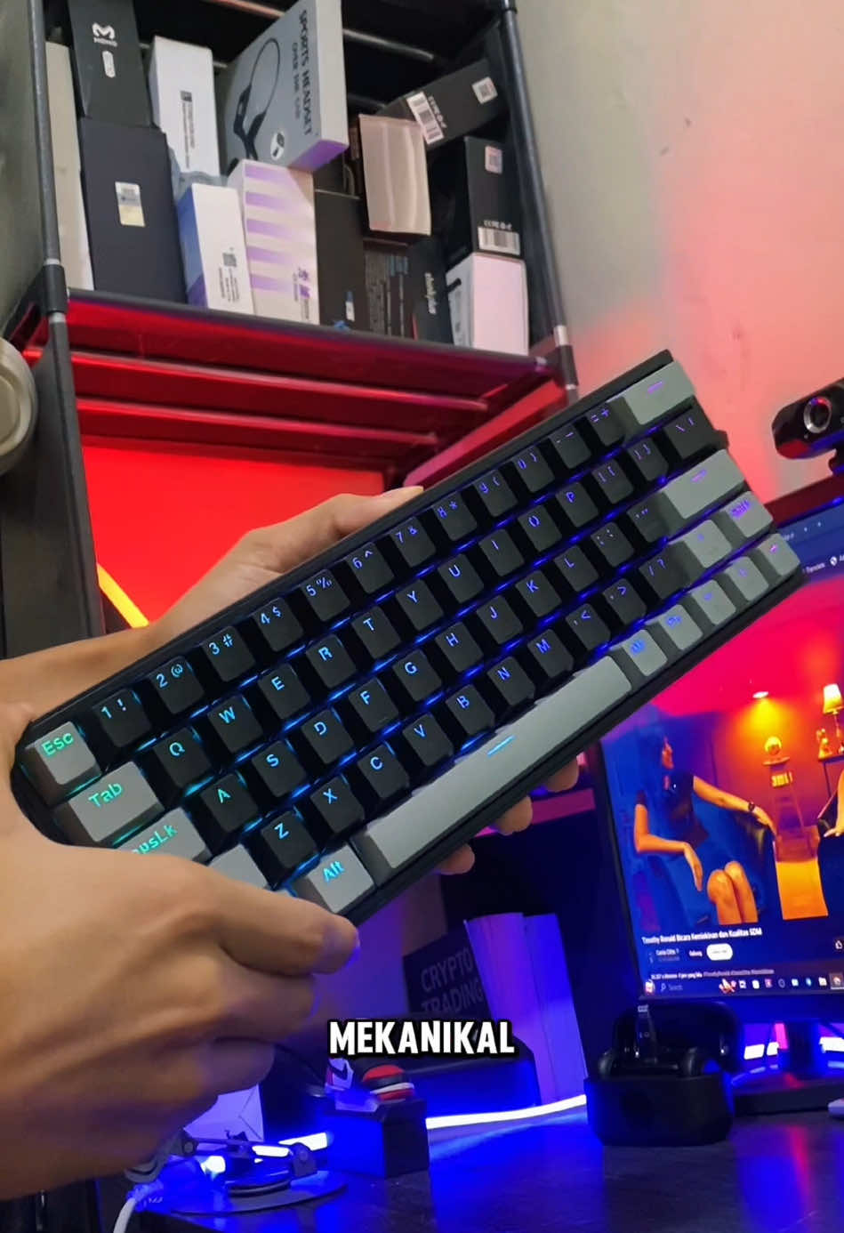 Keyboard impian mu ready stok nih jadi buruan amanin #keyboard #mechanicalkeyboard #keyboardmechanical #keyboardgaming 