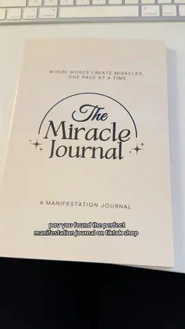 I’m so excited to use it! #manifestation #manifestingmethods #manifestingjournal #tiktokshop 