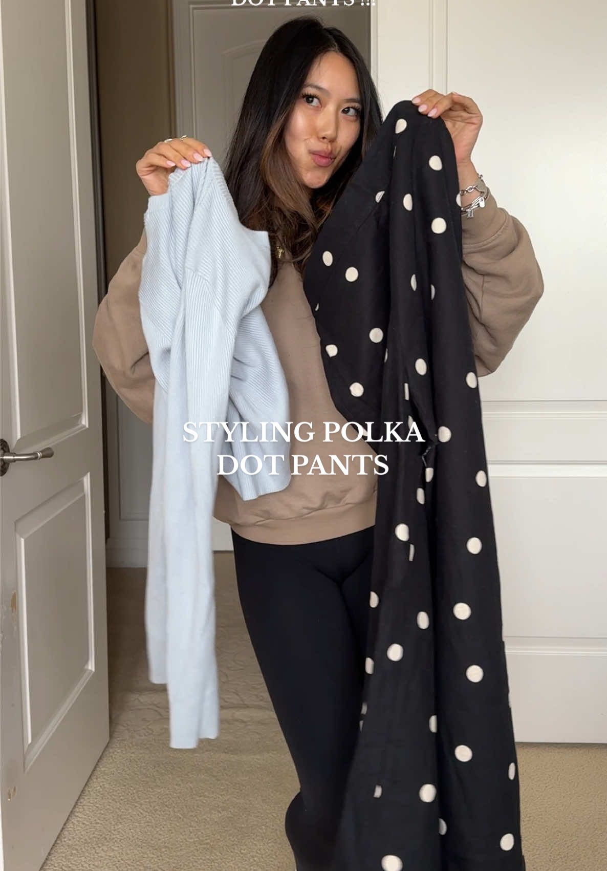 these pants are my current fav piece ever!!!! @Sézane #sezanelovers #polkadots #polkadotpants #springstyle #spring2025fashion #spring2025outfits #springoutfits #springoutfitideas 