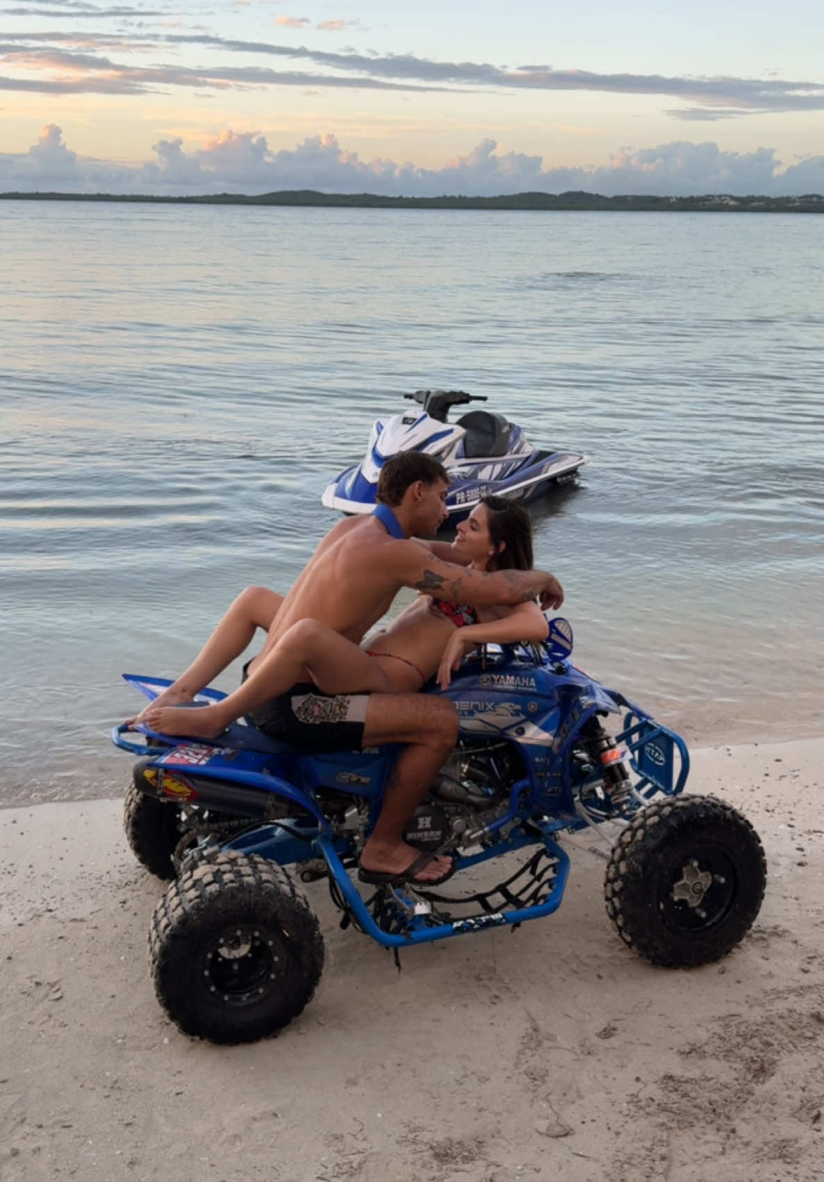 No necesito nada mas 😍💙 . . . #yamaha #jetski #gp1800 #yfz450r #playa #caborojo #isladelencanto @Taleyshka Gonzalez 