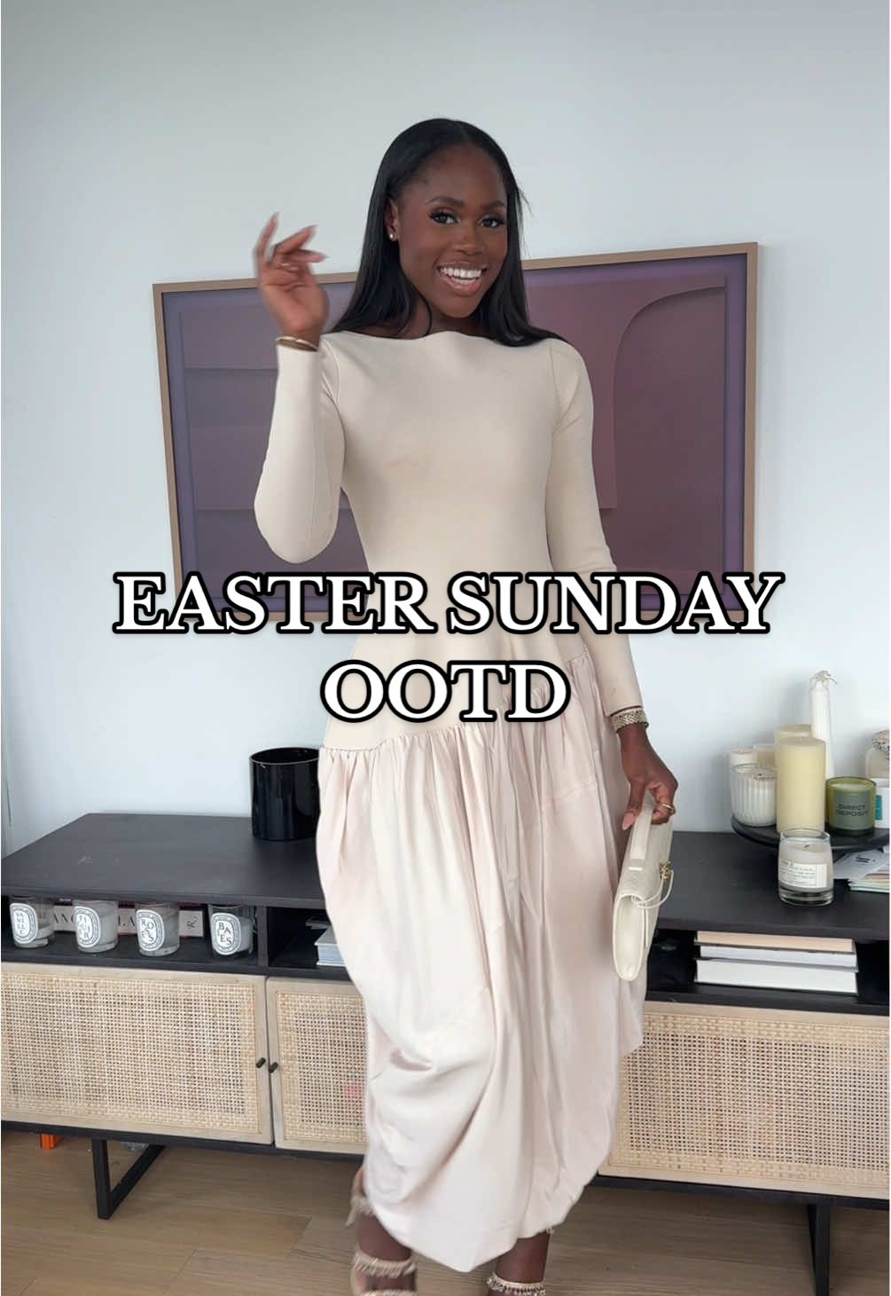 I saw someone say resurrection Sunday is like a church girl’s prom #churchootd #resurrectionsunday #easteroutfit 