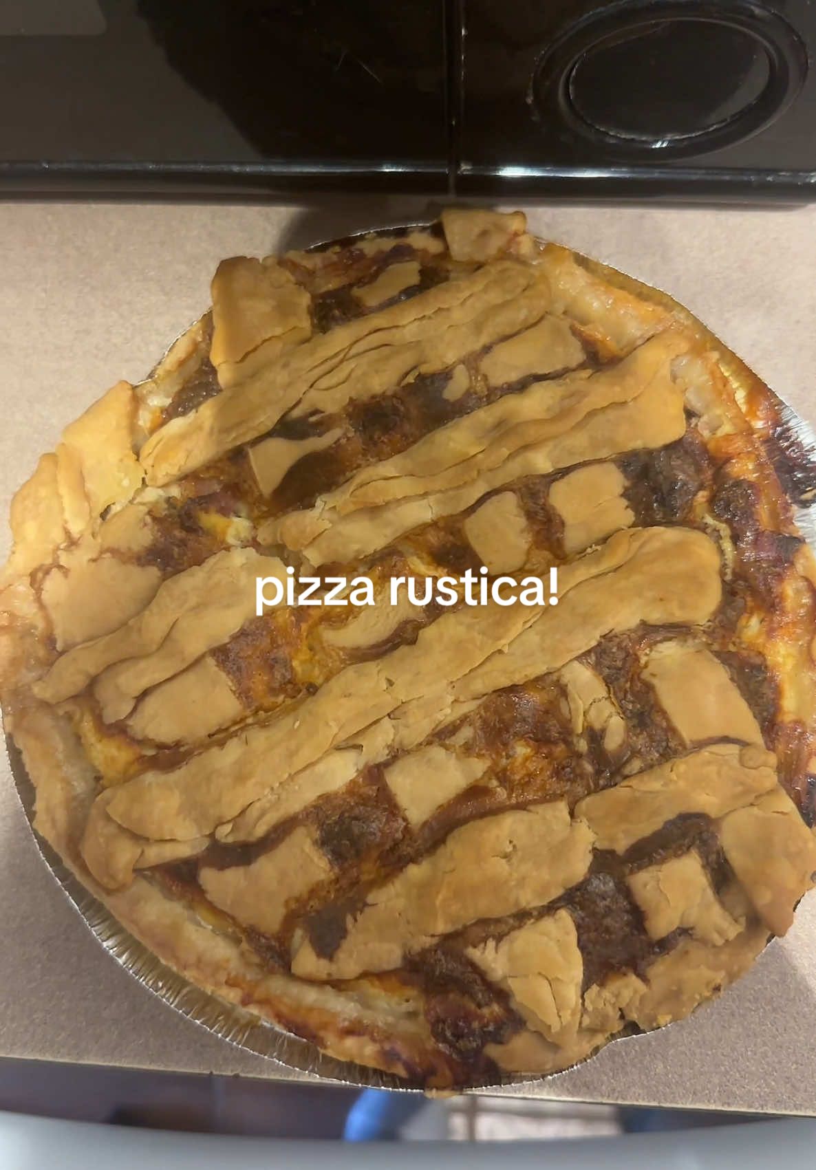 I 🤍 PIZZA RUSTICA #easter #pizzarustica #meatpie #easterpie #italian #traditional #meatpierecipe #traditions #eastersunday #fyp #foryoupage 