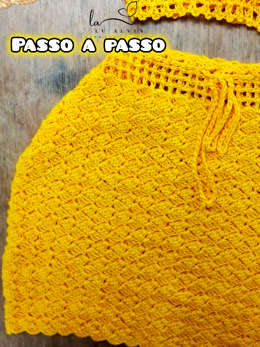 ✂️Saia de Crochê Passo a passo completo #saiacroche 