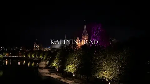 Поймали этот вайб? Ночной Калининград 🤌🏻❤️#калининградскаяобласть #калининград #kenigsberg #kaliningrad #русскаяевропа #местакалининграда #königsberg #зеленоградск #ночнойгород #vibe #вайб 