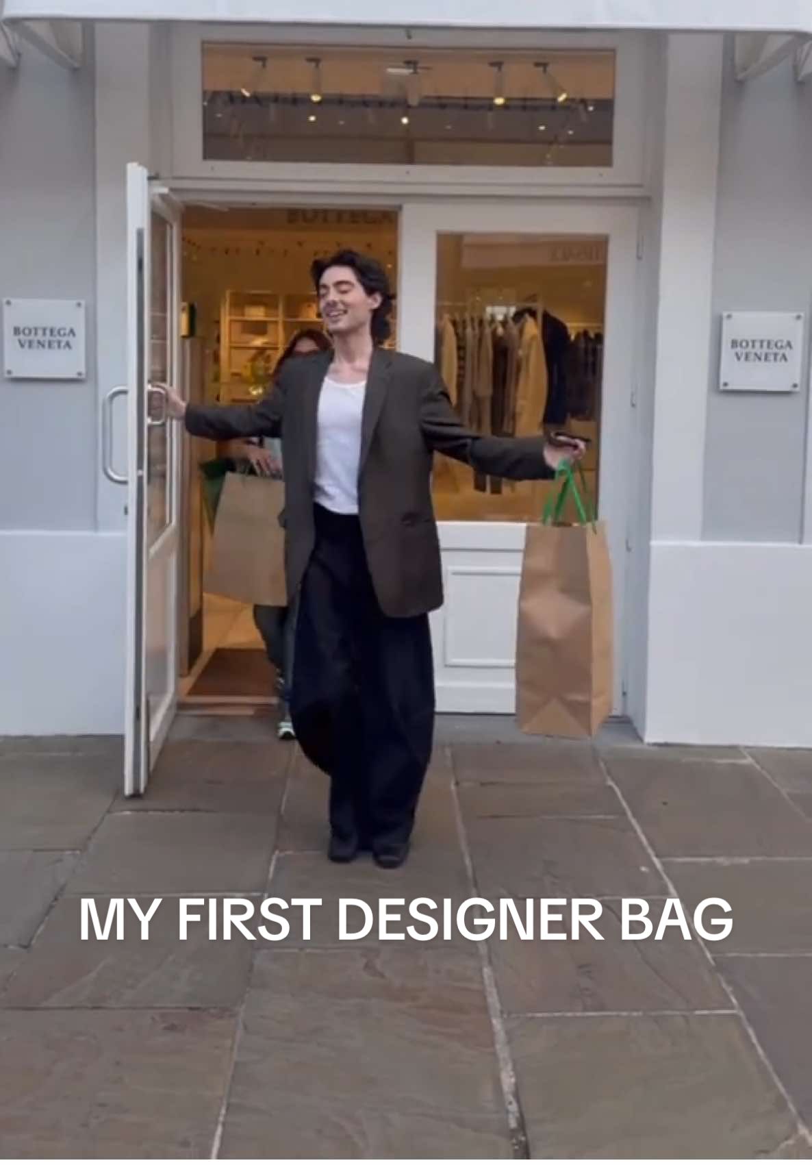 Getting the bag: a journey in trusting the universe  @La Vallee Village #storytime #shoppingvlog #bottegabag #mensbags