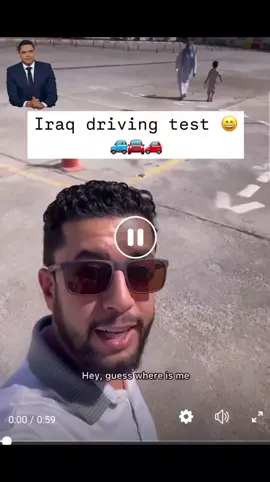 I did Iraqi driving test 