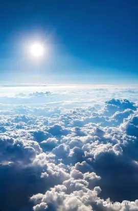 Above the clouds, where dreams begin to glow#ai #wallpaper #clouds #sky 