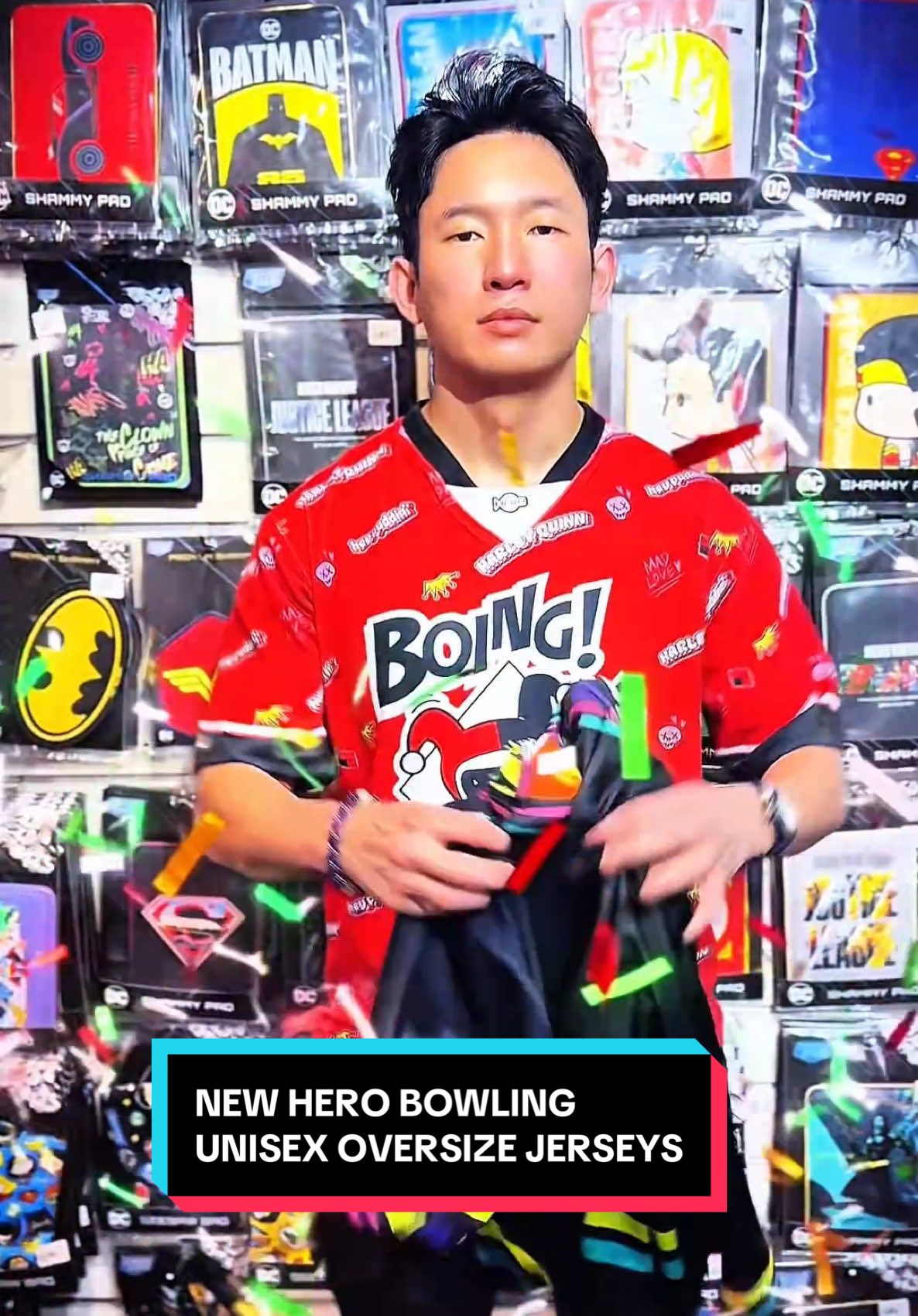 With @herobowlingofficial Jerseys, we strike with confidence on the lanes and turn heads on the streets. Designed to be unisex, stylish, and comfortable. Our jerseys combine modern fashion with top-tier performance. Made from high-quality materials and featuring vibrant, colorful designs—our jerseys don’t just brighten your game, they brighten your day. Let’s #BowlLikeAHero  #herobowling #hero #superhero #teamhero #jerseys #oversize #fashion #modestfashion #streetwear #bowlingtiktok #tiktoksarawak #tiktokguru #viral #viralvideo #fyp #foryou #foryoupage #foryourpage #fypage #fypシ゚  @MusKhalid @simba147 @Nur Hazirah Ramli 