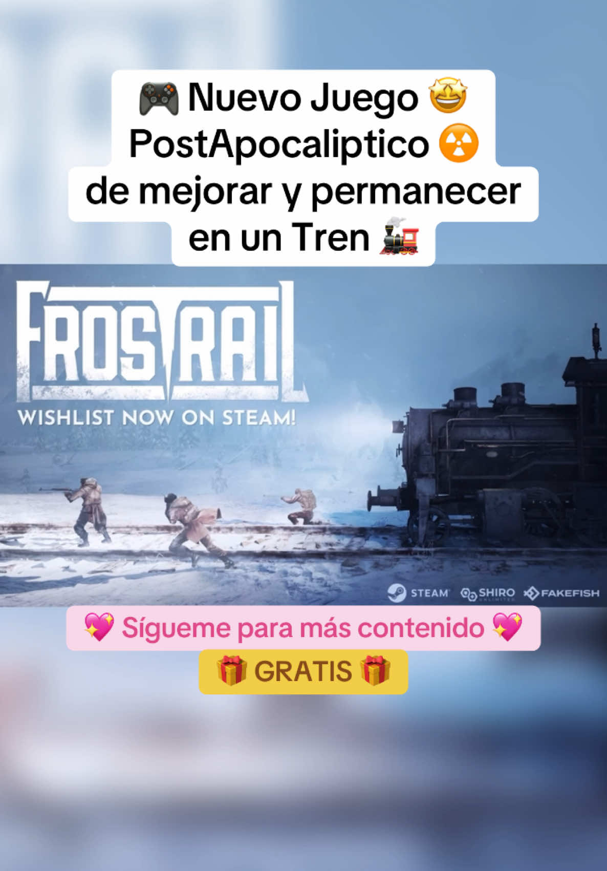🎮 Nuevo Juego 🤩 PostApocaliptico ☢️ de mejorar y permanecer un Tren 🚂 #fyp #parati #gratis #juegosgratis #pivigames #veroxpivigames #pc #juegospc #steam #accesoanticipado 