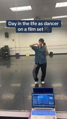 my body is so sore from yesterday #dancer #film #actor #onset #blowthisupforme #columbiacollegechicago #chicago #filmtok #dance 