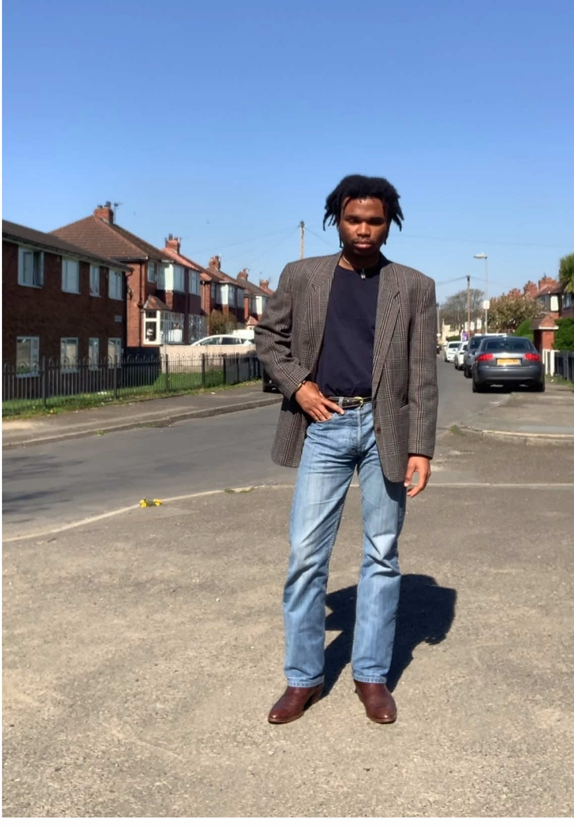 easter outfit for ya #OOTD #ooftd #levis #levis501 #cowboyboots #blazeroutfit #vintagejeans #fitcheck #fashion  #vintagefashion #80sfashion #fyp #vintage