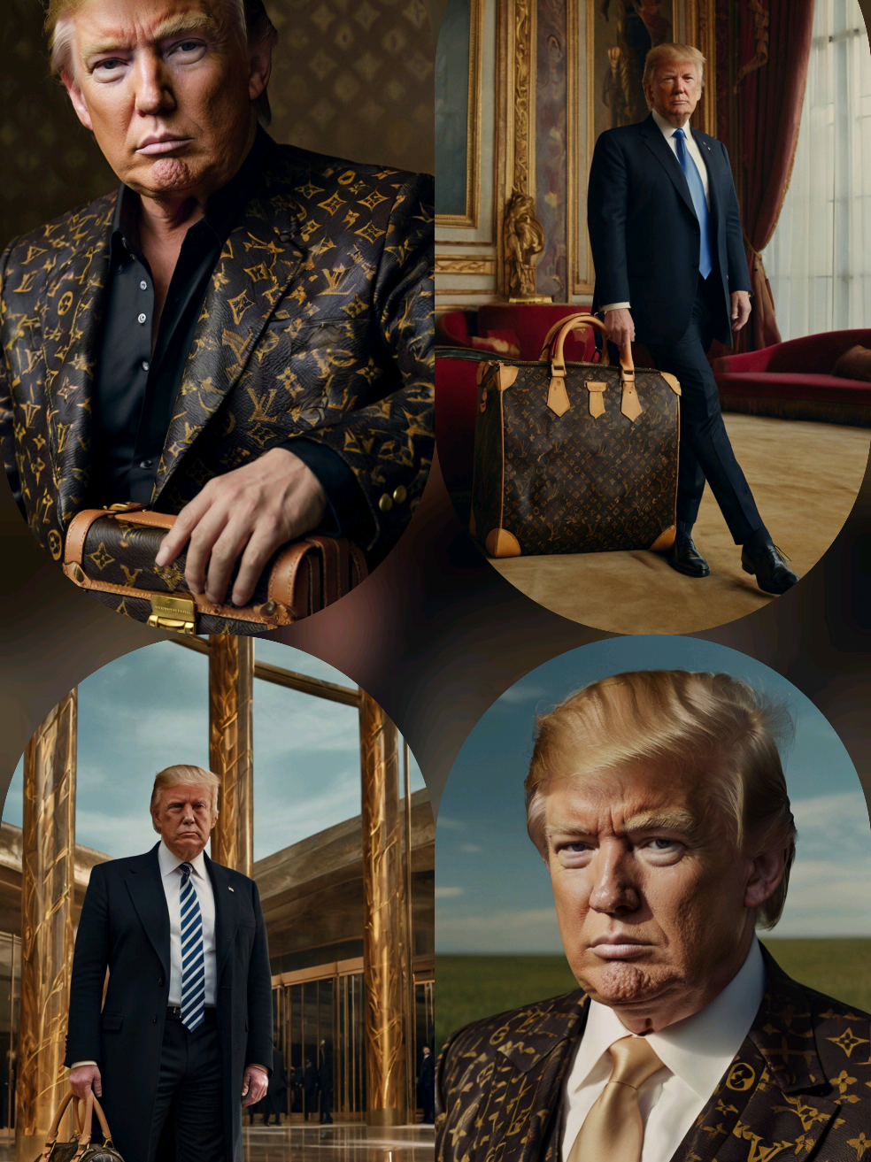 Donald Trump in a photo shoot #fashion #model 