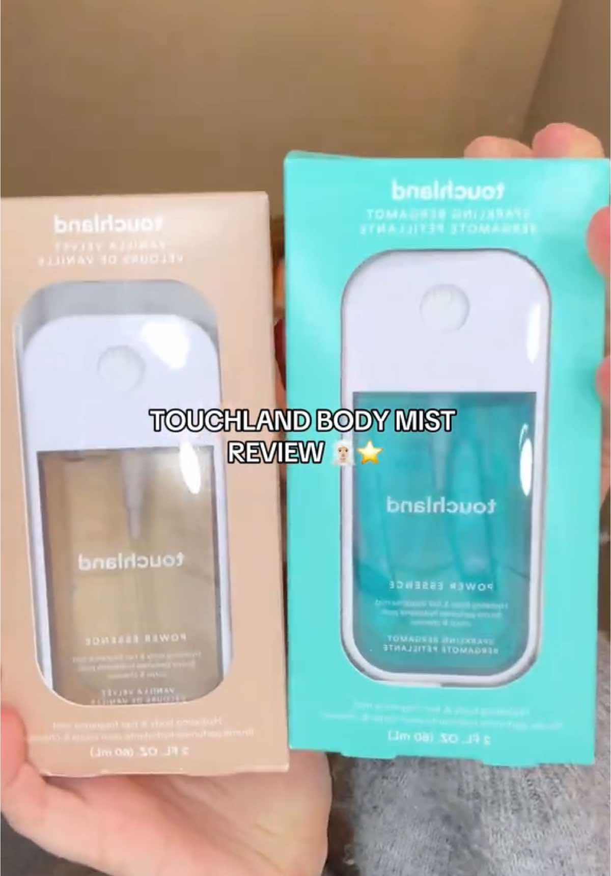 @touchland thank u besties! going to stay smelling sweet & delicious 🧖🏼‍♀️⭐️🥞 #touchlandspraymist #touchlandpartner #perfumetok 