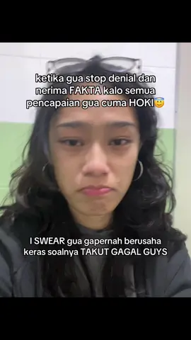 tbh penasaran rasanya sukses karena kerja keras TAPI TAKUT GAGAL gamau bgt ngerasa sedih