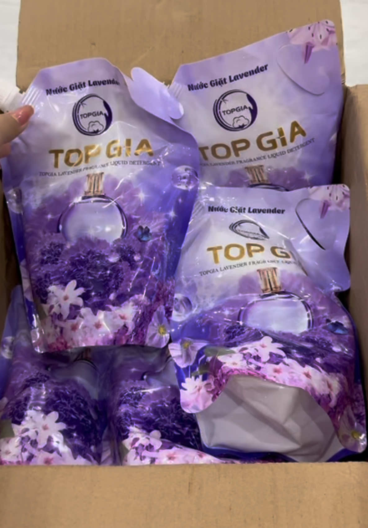 Combo 6 túi 6 lít nước giặt Topgia #emkieutaphoa #topgia #nuocgiat #nuocgiatxa #nuocgiattopgia 