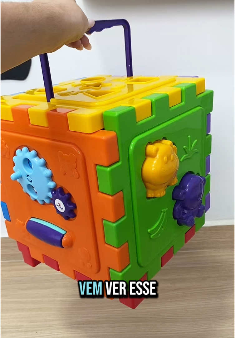 Meu bebê amou esse brinquedo 😍 achei na @Shopee Brasil  #brinquedos #achadinhosdashopee #criança #brinquedoseducativos  #bebe 