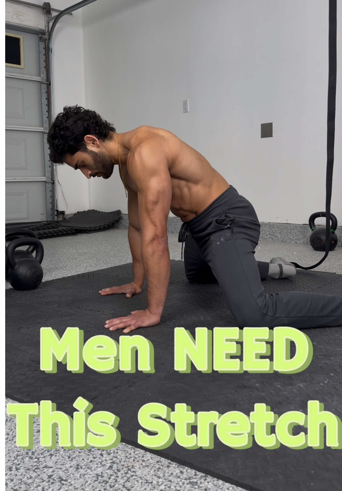 ‼️Frog Pose Hip Reset‼️ For the modern man who sits too much, moves too little, and needs to reclaim his primal power. 🐸 This movement stretches your adductors, opens your hip capsule, and resets your pelvis — undoing hours (and years) of tightness from sitting in chairs, cars, and at desks. 🧠 It also helps restore your mind-body connection by reactivating muscles you’ve forgotten how to use — especially the deep internal rotators and stabilizers of the hips. 🧬 Biomechanically, it decompresses the hips and spine, promotes pelvic alignment, and helps reverse anterior pelvic tilt, which is often a major cause of back pain, poor posture, and weak glutes. ⚡️Energetically, it unlocks your sacral chakra, associated with creativity, sensuality, and fluidity. When your hips are tight, so is your energy. This stretch frees both. 🧘‍♂️ Most women can drop into this position with ease. Men? Not so much. That’s because: • Men naturally have tighter hips • We rarely train hip mobility • We sit all day and never open up • We carry tension in our pelvis and low back • Our ego avoids what we’re not good at But if you want better posture, better movement, less pain, stronger lifts, and yes — better bedroom mobility… This is a non-negotiable. Start with 60–90 seconds. Breathe into it. Tuck your pelvis with intention. Do it daily. Your hips (and your partner) will thank you. Link in bio if you want to move like a child, look like a warrior, and unlock your potential. #mobility #mobilityexercises #mobilitywod #mobilityflow #mobilitychallenge #flexibility #flexible #stretching #yoga 