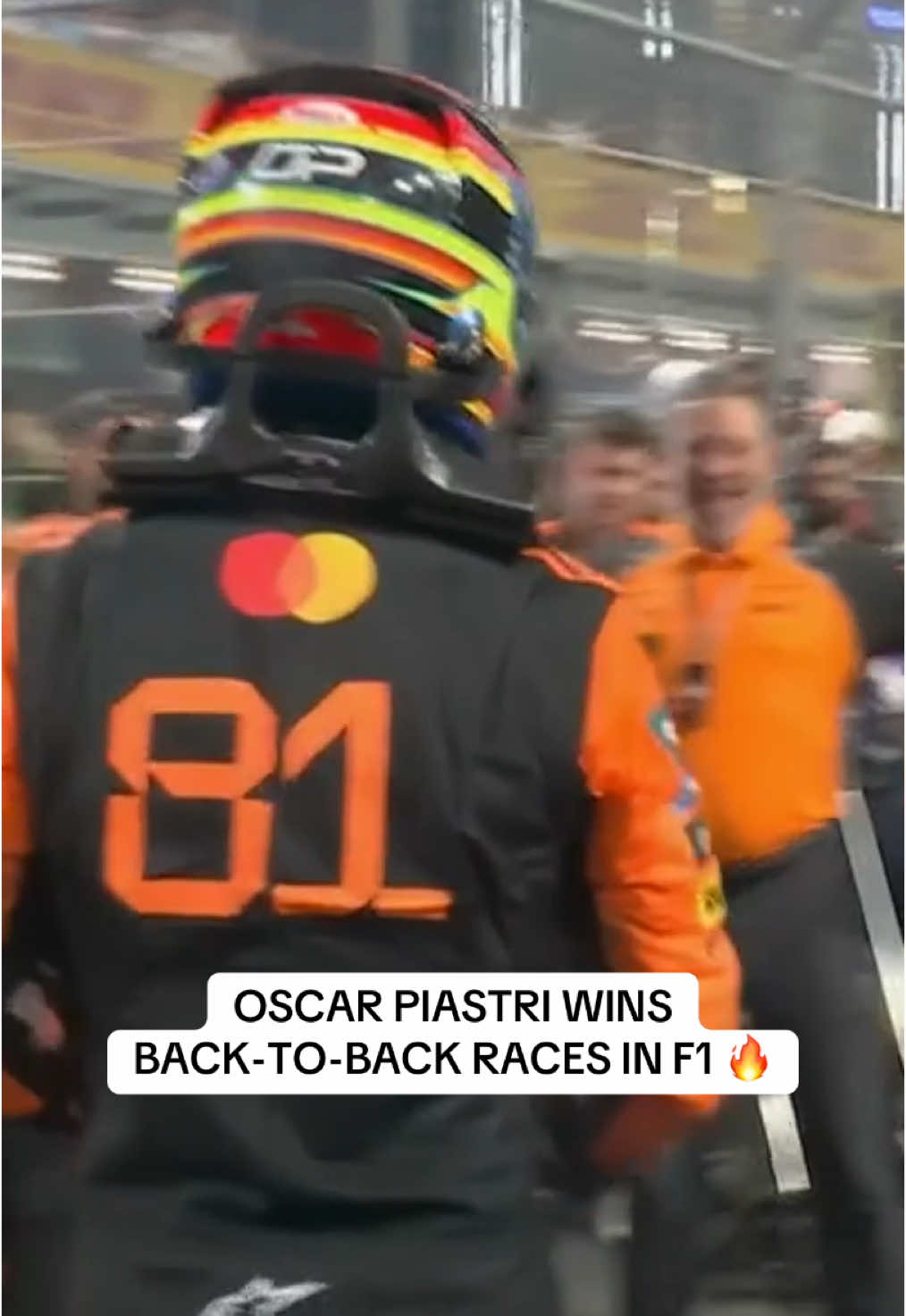 Zak Brown’s reaction to #OscarPiastri 😭 #f1 #mclaren #formula1 #funny 