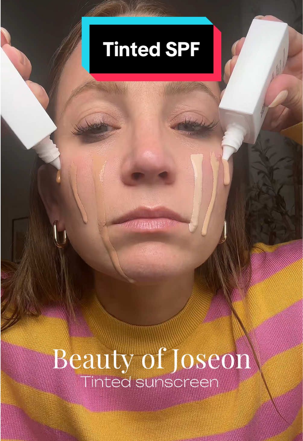 @Beauty of Joseon US released a tinted sunscreen and YALL. ITS SO GOOD.  All I have to say is 👏🏼the 👏🏼color 👏🏼range. #tintedsunscreen #tintedspf #makeup #spfmakeup #skincare #makeupskincare 