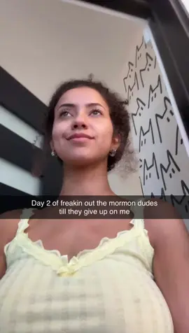 I LUV freakin out the mormon dudes 😭 @megan botnick🍒 