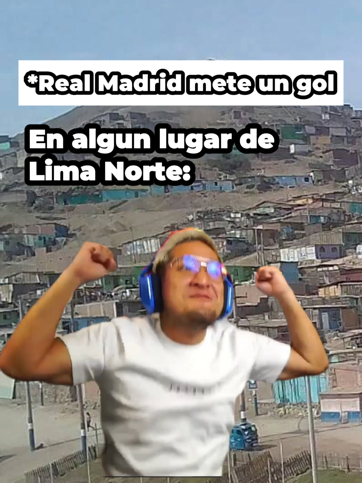 Gol de Real madrid, reacción de la hinchada mas fiel #fanodric #fyp #realmadrid #humor #fanodricmemes #paratii #paratiiiiiiiiiiiiiiiiiiiiiiiiiiiiiii #realmadridfans #pov #limanorte #limanorte♥️ #smp #sanmartindeporres #losolivos #independencia