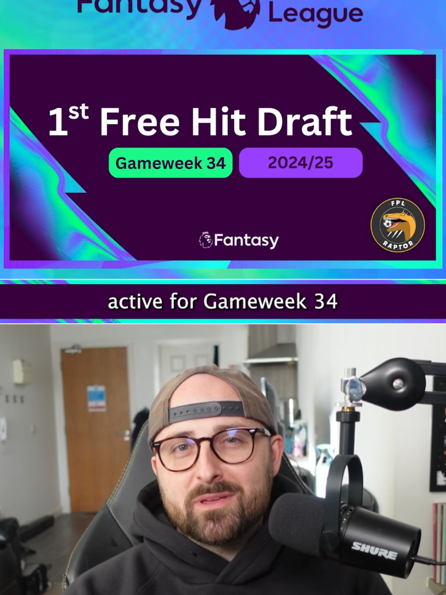 FPL 2024/25 - My 1st GW34 Free Hit Draft 🔥 #fantasyfootball #PremierLeague #fantasy #fpl #fantasypremierleague #freehit