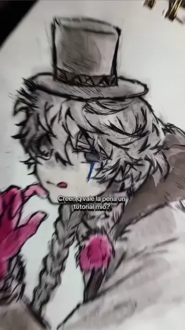 Es q últimamente me lo piden mucho (no me gusto el dibujo😭 ) #paratii #grungeart #dibujo #bsd #bungoustraydogs #sketchbook #nikolai #bungoustraydogs #draw #drawingsketch #Anime #