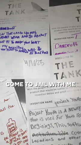 𝗘𝘃𝗲𝗿 𝘄𝗶𝘁𝗻𝗲𝘀𝘀 𝗮 𝗿𝗼𝗼𝗺 𝗳𝘂𝗹𝗹 𝗼𝗳 𝘁𝗲𝗲𝗻𝘀 𝗱𝗿𝗲𝗮𝗺 𝗯𝗶𝗴𝗴𝗲𝗿 𝘁𝗵𝗮𝗻 𝘁𝗵𝗲𝗶𝗿 𝗰𝗶𝗿𝗰𝘂𝗺𝘀𝘁𝗮𝗻𝗰𝗲𝘀? That's exactly what happened when we brought Shark Tank to the juvenile facility. Each group created their own invention or business - then pitched it to us mentors acting as the “Shark