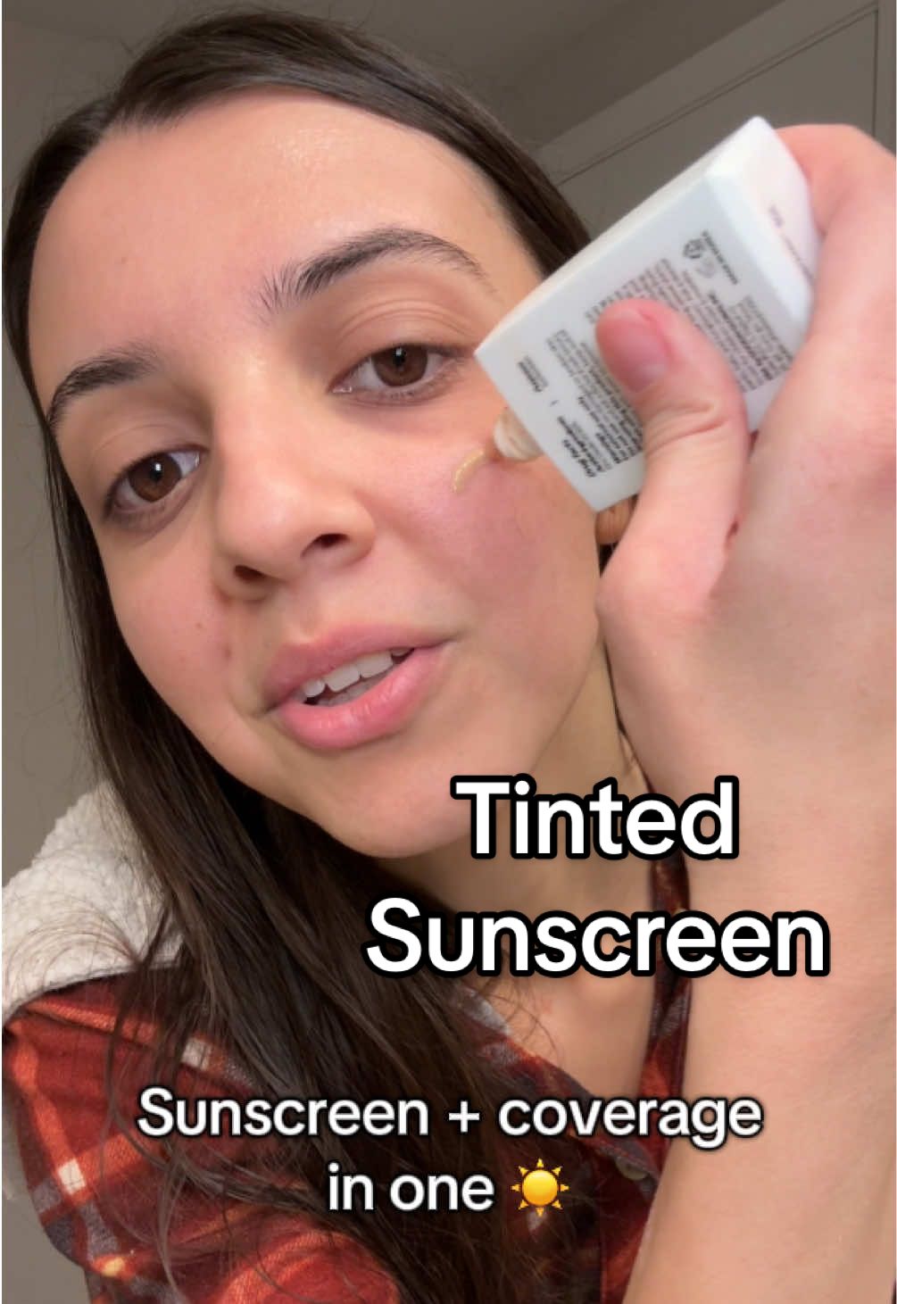 Absolutely love this tinted sunscreen! #tintedsunscreen #beautyofjoseon #makeup #tiktokshop #sunscreen #Summer 
