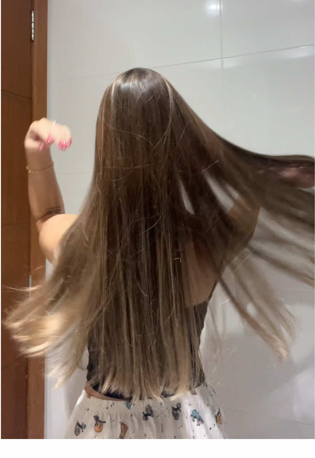 Vamos ver o restante de semana, mas já senti que ele tá MUITO macio  #elseve #fyp #viral_video #cabelo 