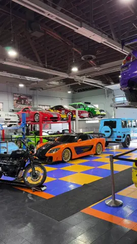 not your usual car collection… #cars #jdm #tokyodrift @Lift King 
