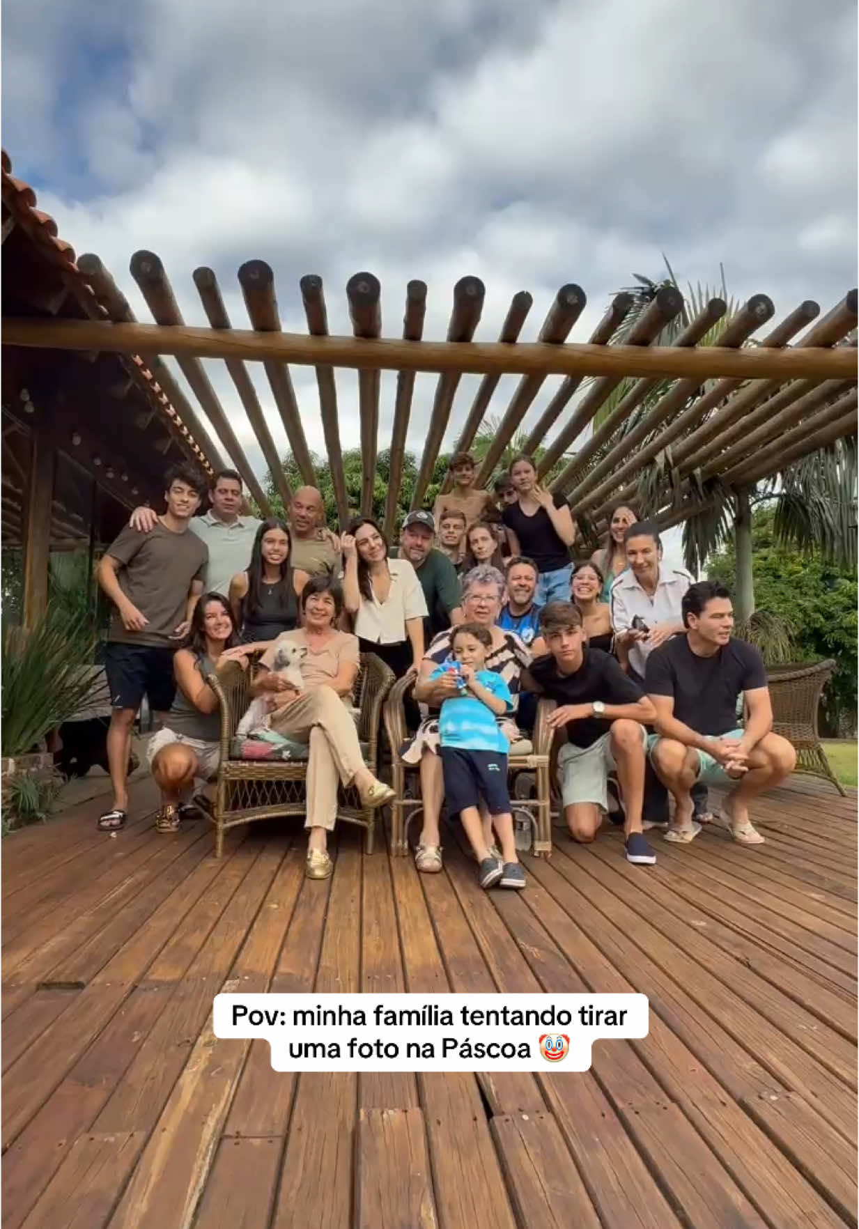 O caos para uma foto 🤣🤣🤣