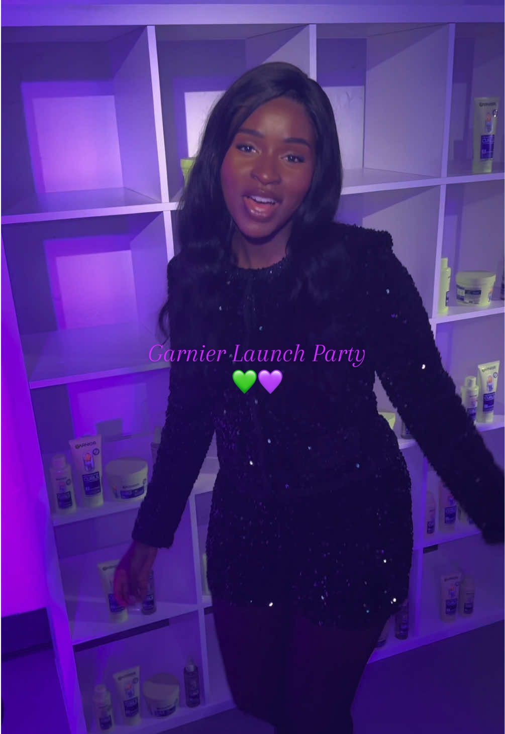 Had the best time at @Garnier’s Method for Curls launch party with @Craig David thank you so much Garnier 💜💚 . . . . #garnier #haircare #craigdavid #7days #methodforcurls #event #launchparty #london #fyp ##ugccreator 