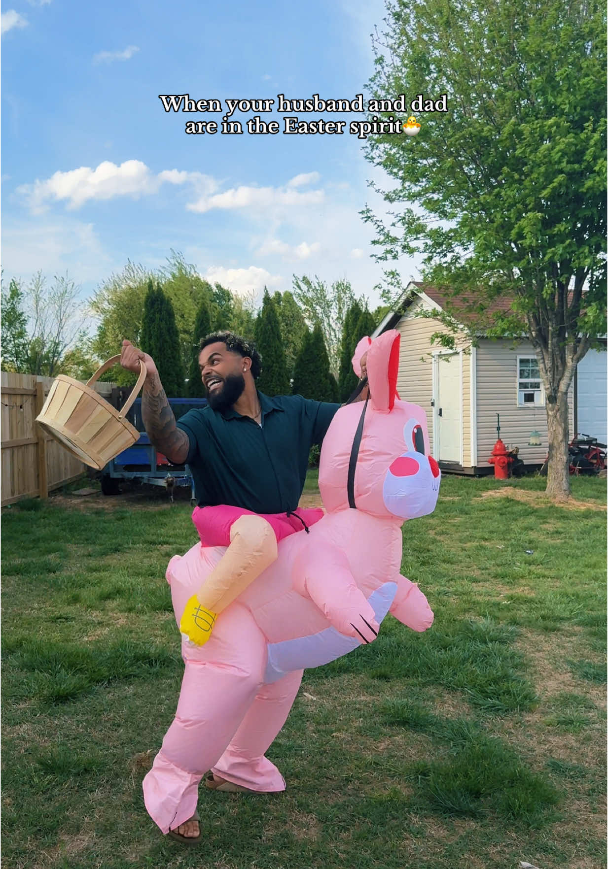 Happy Easter guys! 😂💗🐣 #dadsoftiktok #comedy #happyeaster #hilarious #fyp 