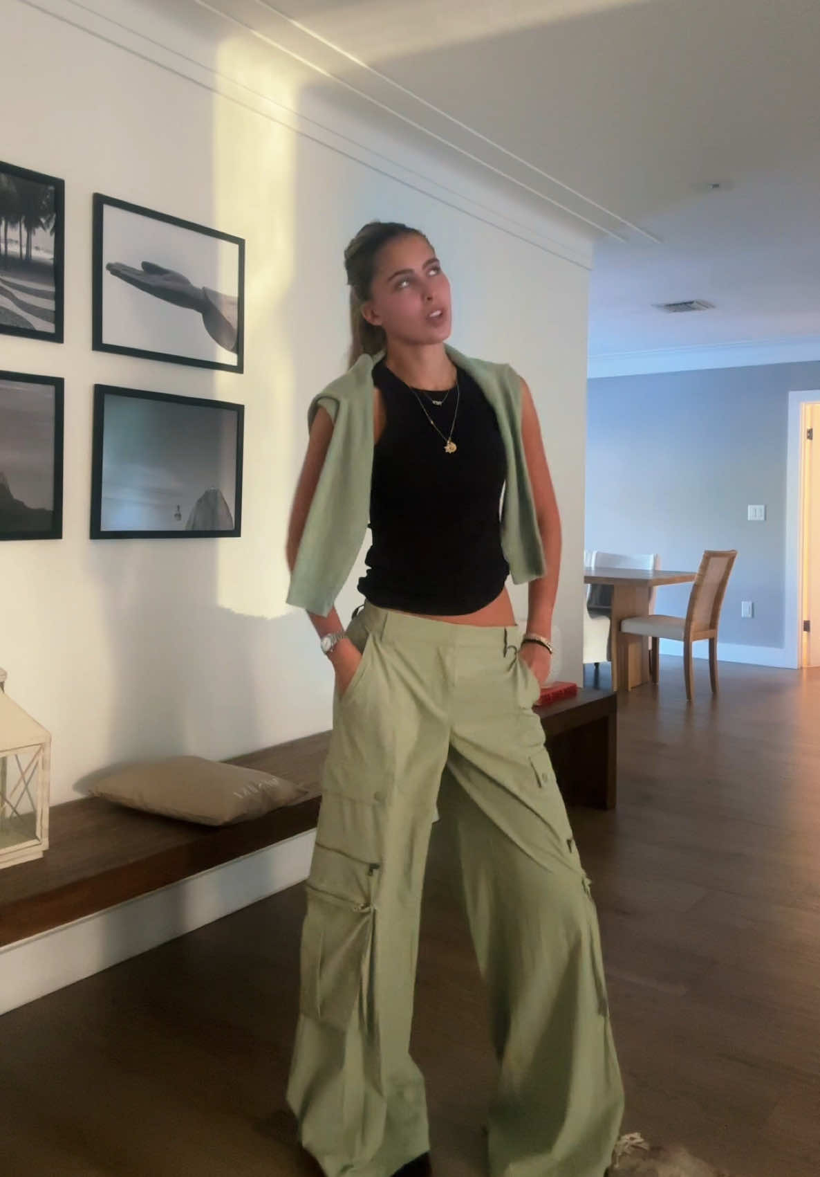 Green is my favorite color gbye @alice + olivia 