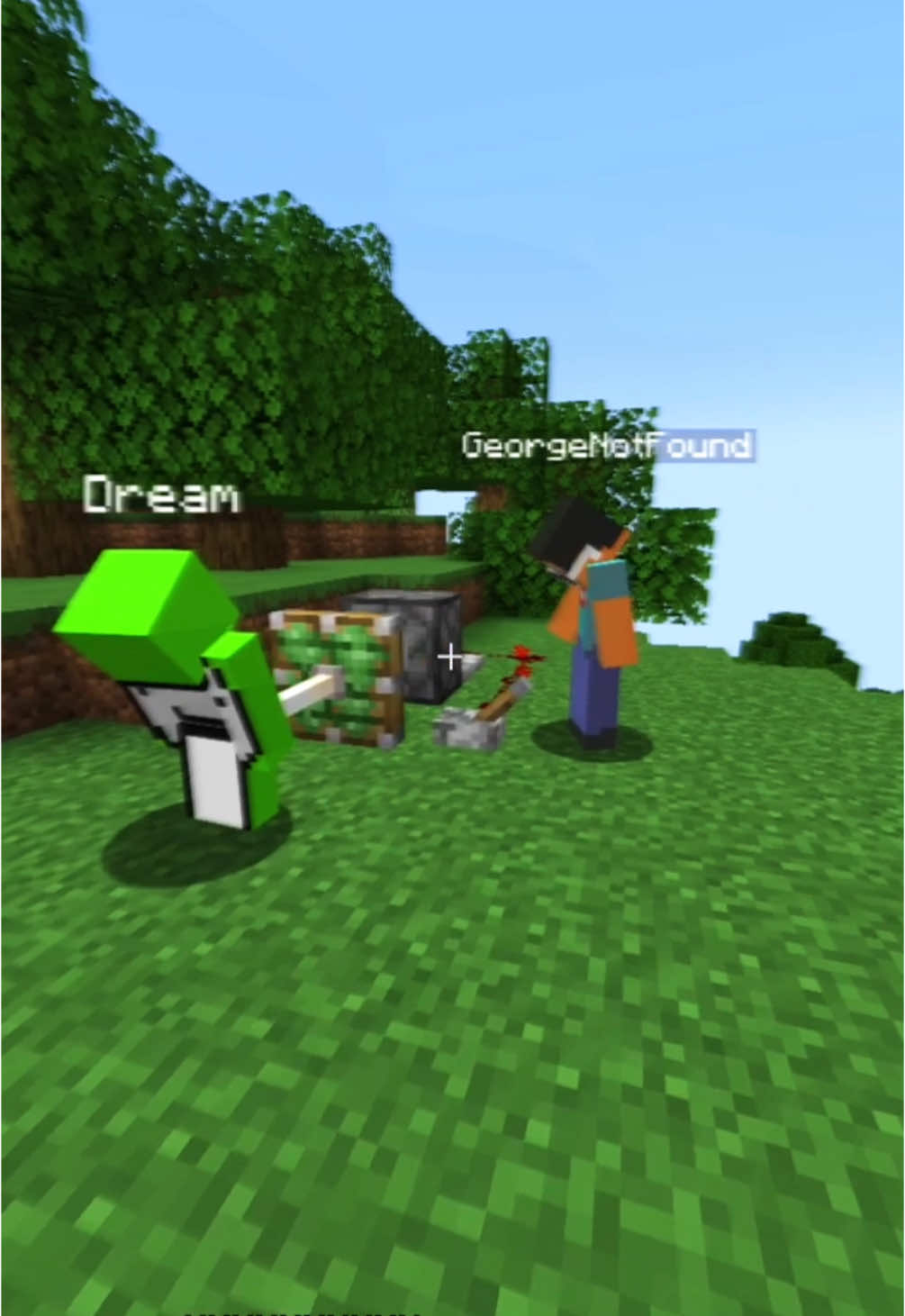 Minecraft chase #Minecraft #minecraftmemes #minecrafter 
