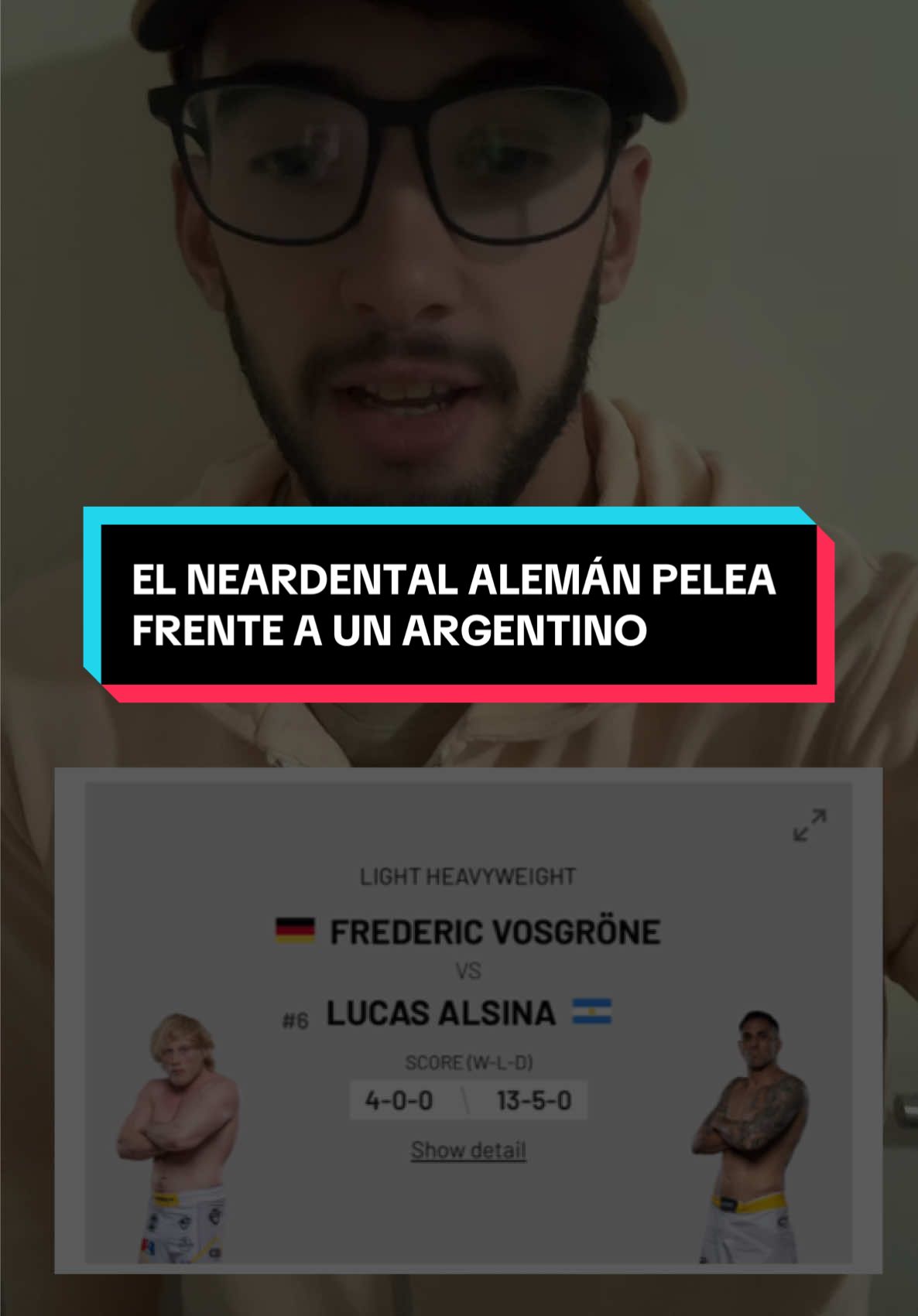 Tremenda pelea para Lucas Alsina 🇦🇷🔥 #UFC #mma #oktagon #vosgrone #alemania #lucasalsina #argentina