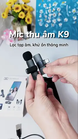 Mic thu âm K9, lọc tạp âm đỉnh chóp #xuhuong #micthuam 