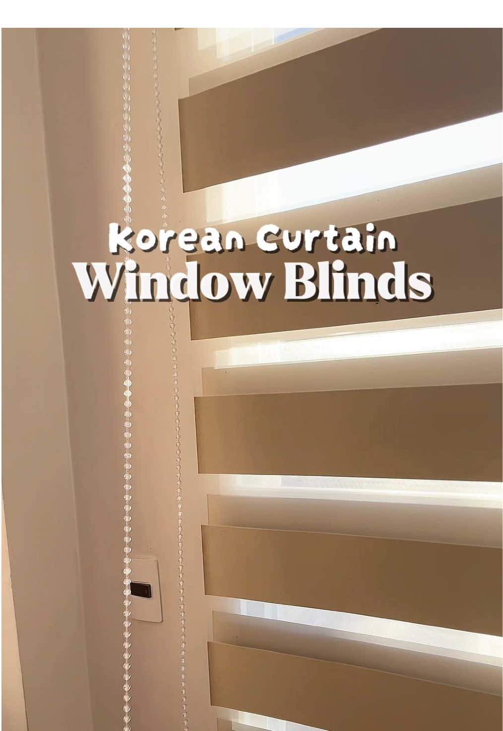 ✿ Time to add some style to your window with curtain blinds!! ౨ৎ #fyp #curtainblinds #koreanblinds #windowblinds #koreanwindowblinds 