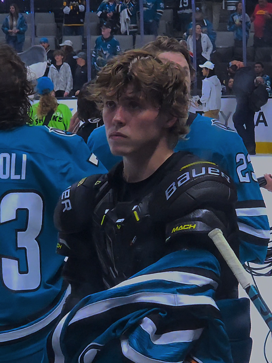 I need next season to start already I'm going to have separation anxiety #willsmith #willsmithhockey #NHL #hockey #sanjosesharks #sjsharks #sjs #thefutureisteal @San Jose Sharks #CapCut 