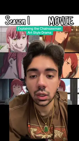 Personally I feel like the drama was a bit dramatic, but I do understand the loyalty to Fujimoto’s art style #fujimoto #chainsawman #csm #mappa #rezemovie #anime #drama #fyp 