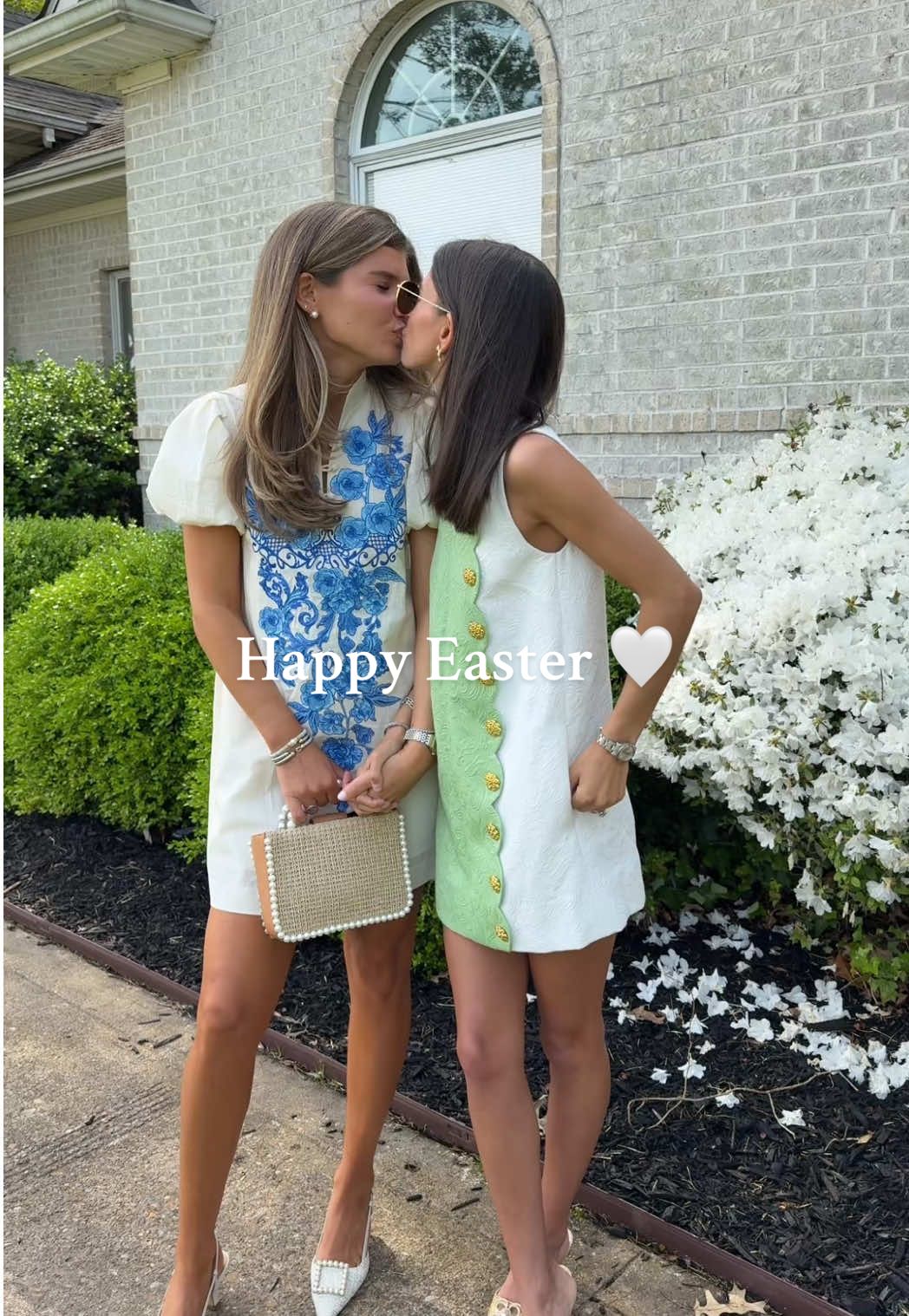 Happy Easter 🤍🐇 #lundenandolivia #wlw #wlwcouple #wlwtiktok #wlwlesbian #lesbiansoftiktok #lesbiancouple #ootdinspo #fashion #fashiontiktok #dresses #easter #spring #springfashion #couple #married 