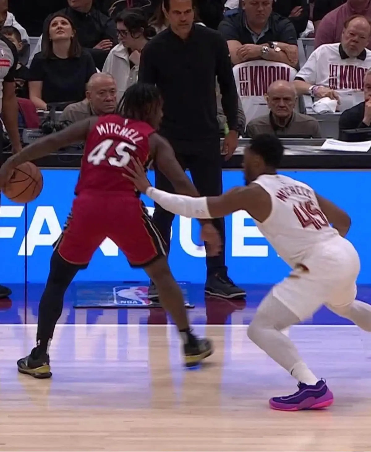 #whentwouniversescollide #donovanmitchell #davionmitchell #NBA #fypシ 