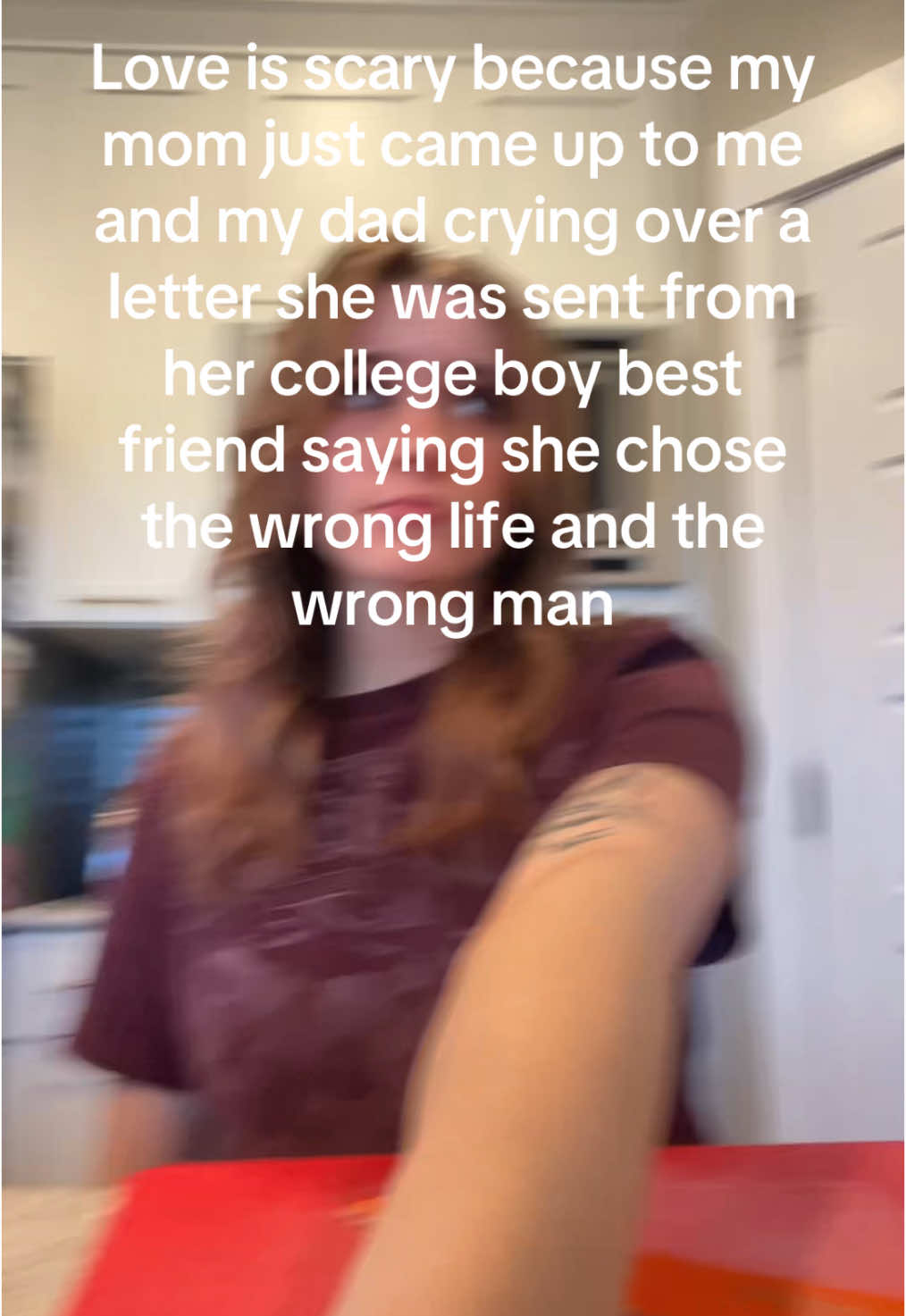 Bonus: We’re cooking dinner for her right now! Clarification: my mom is the one who said she chose wrong. #mommyissues #loveisscary #fyp #parentslove 