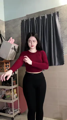 Áo thun ôm croptop #xuhuongtiktok #shopping #xuhuong 